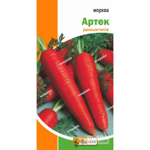 насіння Моркви Артек 10 гр (Яскрава)