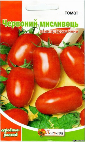 Насіння помідорів Червоний Мисливець 0.1г (Яскрава)