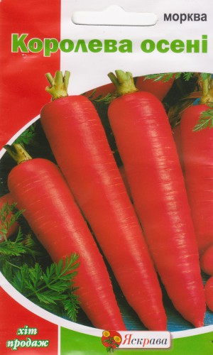 Семена моркови Королева Осени 3г (Яскрава)